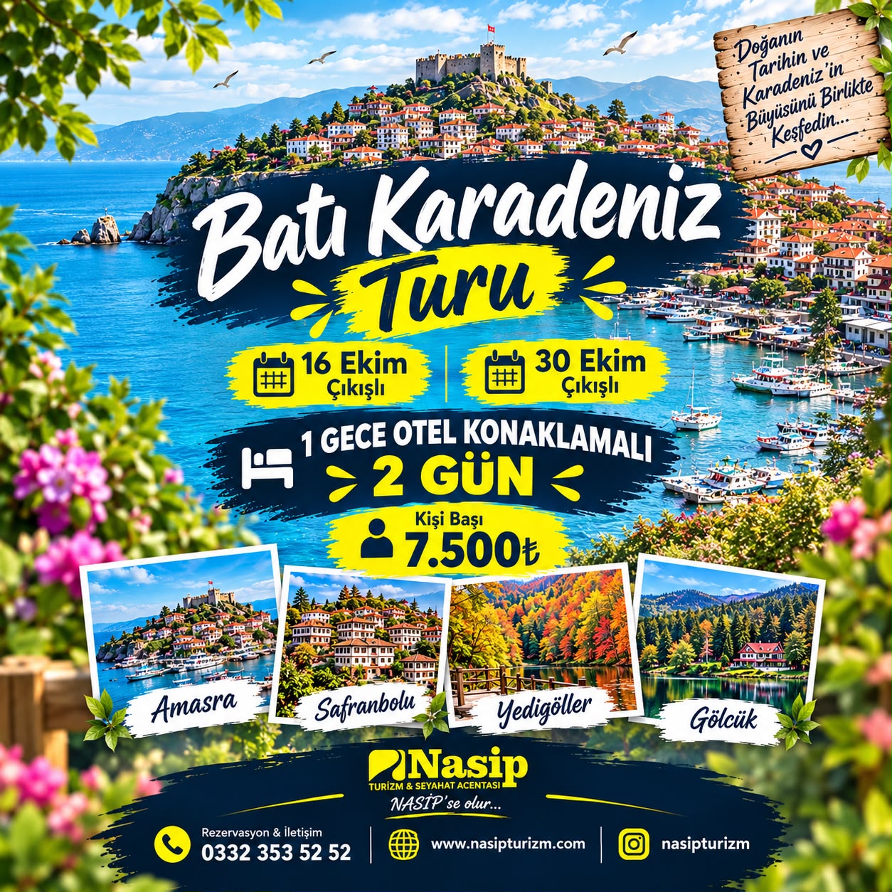 BATI KARADENİZ TURU 