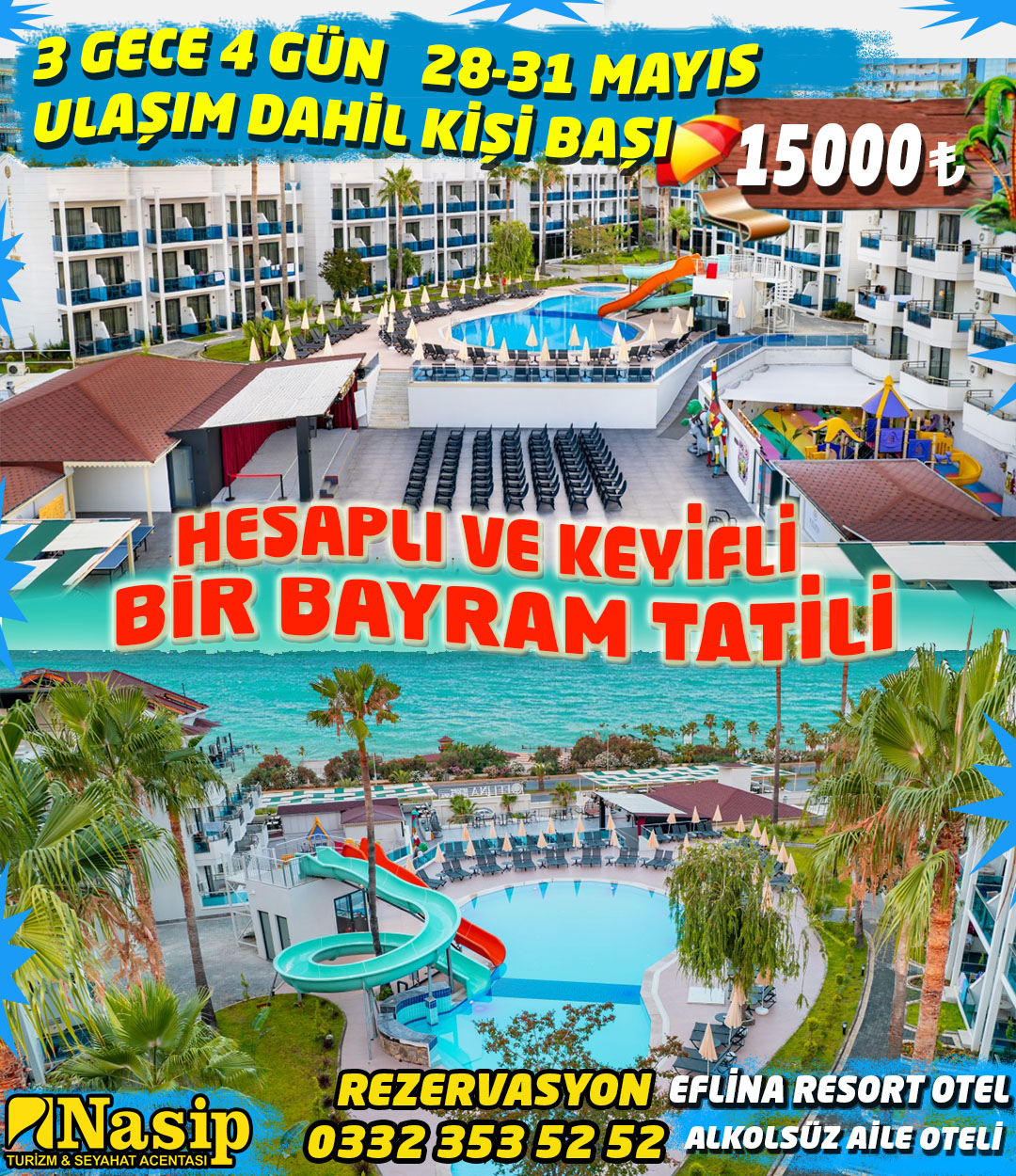 EFLİNA RESORT OTEL ALANYA 
