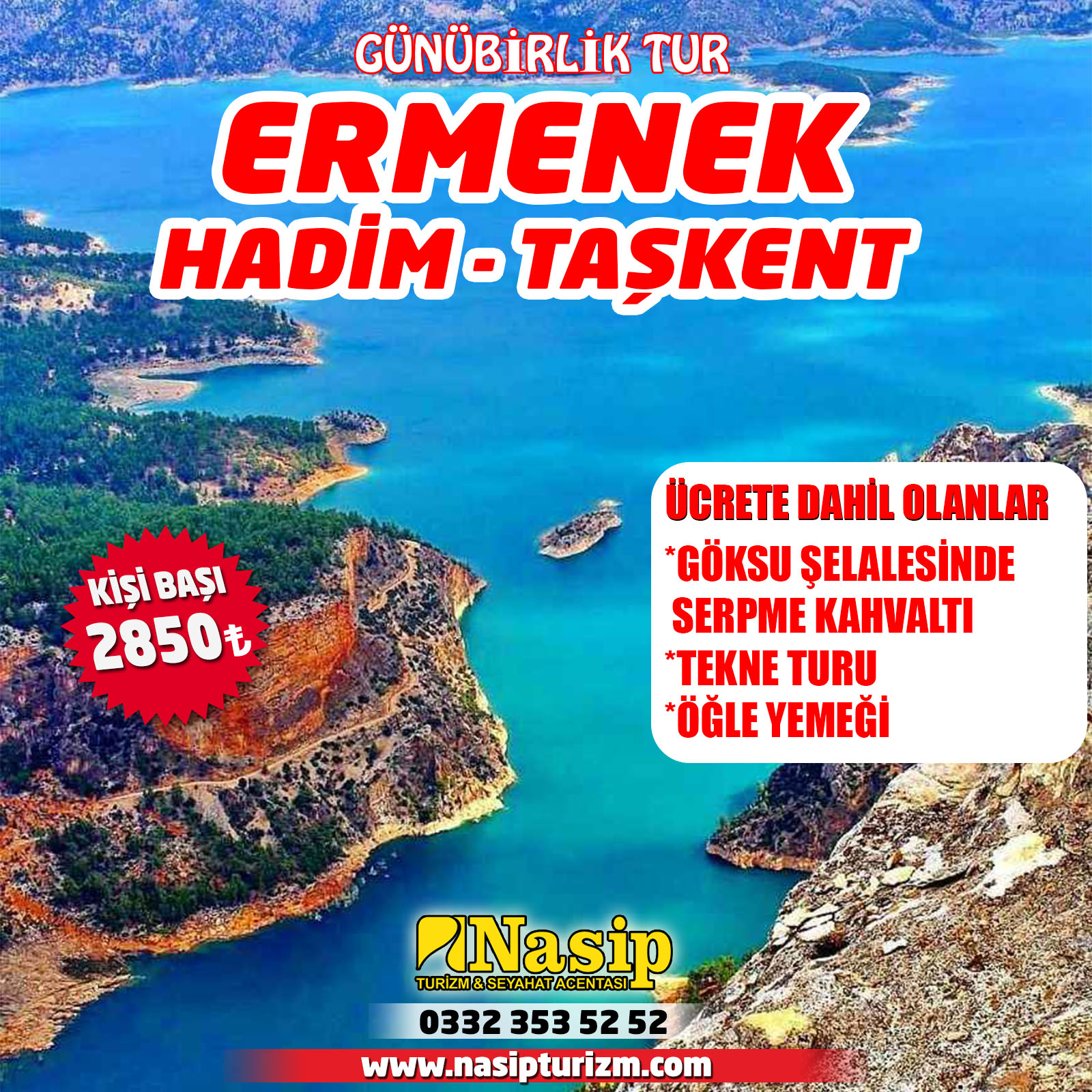 ERMENEK HADİM TAŞKENT TURU